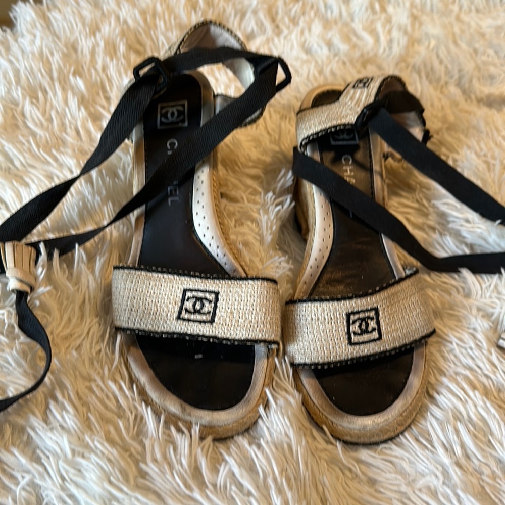 Vintage Chanel Espadrilles